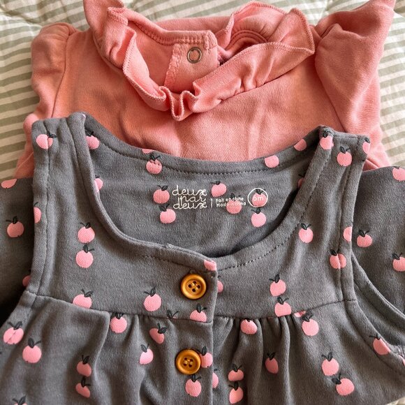 Deux Par Deux Set 6 months - Picture 2 of 2